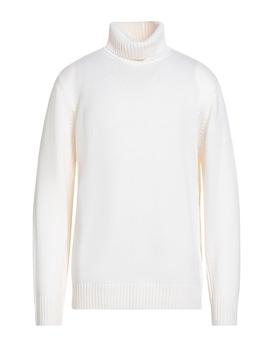 KANGRA Turtleneck Off white 100% Wool