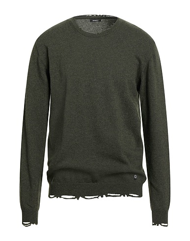OFFICINA 36 Pullover Dunkelgrün 70% Lammwolle, 25% Polyamid, 5% Andere Fasern