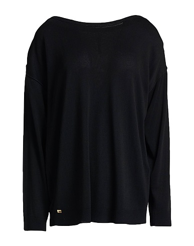MANILA GRACE Jumper Black 100% Viscose