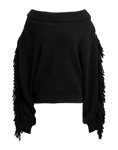 MANILA GRACE Jumper Black 45% Acrylic, 40% Alpaca wool, 15% Wool