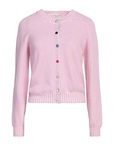 AROVESCIO Strickjacke Rosa 90% Merinowolle, 10% Kaschmir