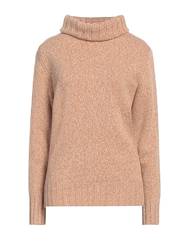 DETAILS Turtleneck Camel 100% Wool