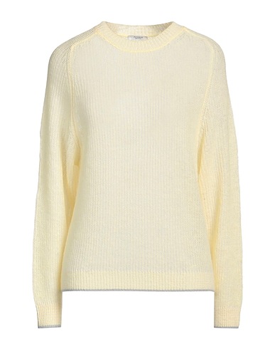 PESERICO Pullover Jaune pastel 65% Laine de Baby alpaca, 28% Nylon, 7% Laine vierge