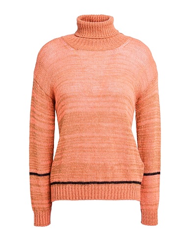 PEUTEREY Polo neck Salmon pink 45% Acrylic, 37% Alpaca wool, 18% Wool