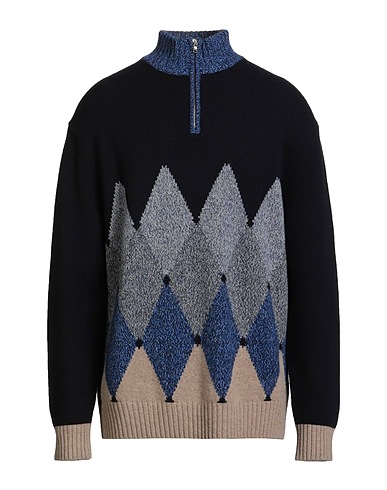 BALLANTYNE Jumper BLU NOTTE 100% Wool