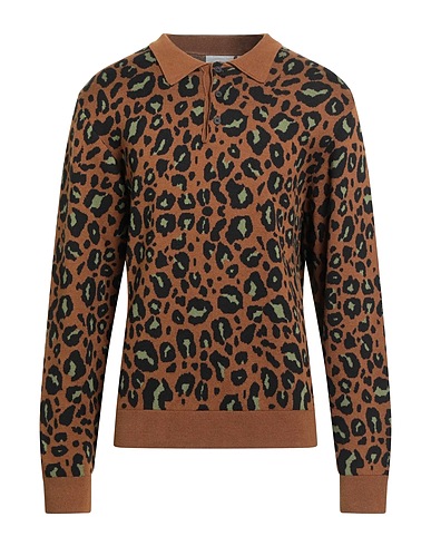 CARHARTT Jumper Camel 50% Viscose, 50% Cotton