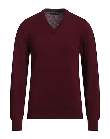 DOLCE&GABBANA Maglia in Cachemire Porpora 100% Cachemire