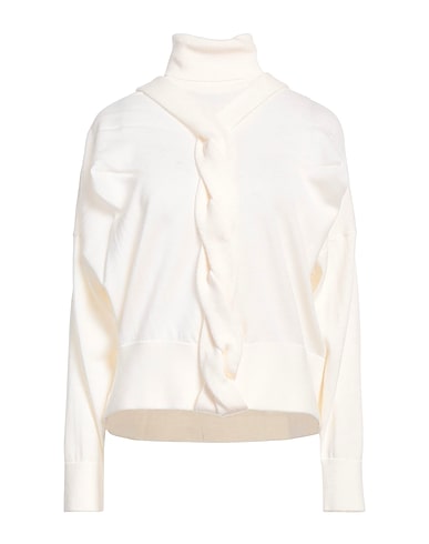 HIGH Polo neck Cream 50% Wool, 50% Acrylic