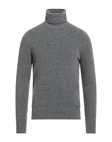 ALPHA STUDIO Polo neck Grey 72% Wool, 20% Polyamide, 6% Cashmere, 2% Elastane