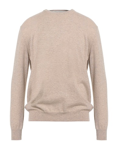 KANGRA Maglia in Cachemire Beige 100% Cachemire