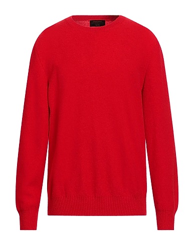 GRAN SASSO Jumper LUXURY Red 70% Virgin Wool, 30% Polyamide