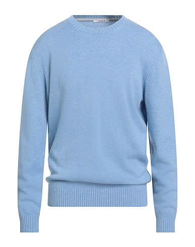 KANGRA Maglia in Cachemire Blu chiaro 100% Cachemire
