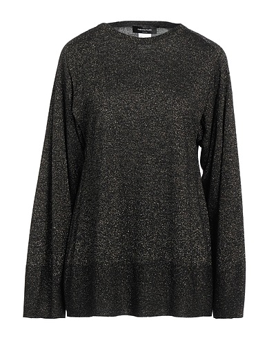 FABIANA FILIPPI Sweater Black 84% Virgin Wool, 9% Polyamide, 7% Polyester