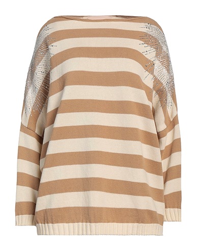 FLOOR Jumper Camel 100% Cotton