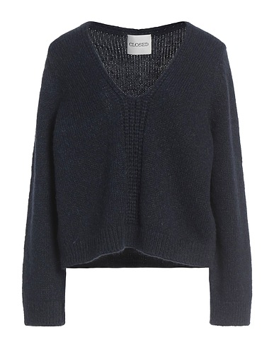 CLOSED Pullover Blu notte 68% Lana di alpaca, 22% Nylon, 10% Lana