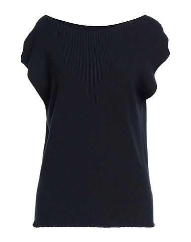 EMPORIO ARMANI Jumper Navy blue 52% Polyamide, 38% Viscose, 10% Cashmere