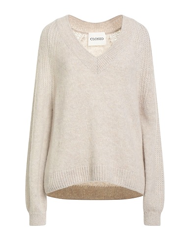 CLOSED Pullover Hellgrau 41% Polyamid, 32% Alpakawolle, 27% Wolle
