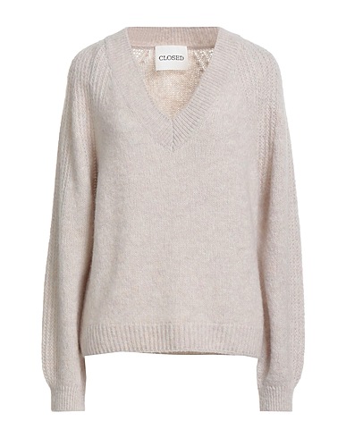 CLOSED Jumper Off white 41% Polyamide, 32% Alpaca wool, 27% Wool