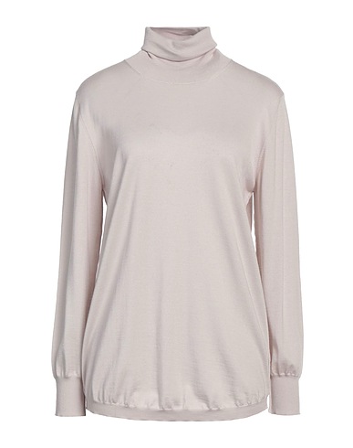 KATIA SERAFINI Rollkragenpullover Maulwurfsgrau 60% Wolle, 30% Seide, 10% Kaschmir