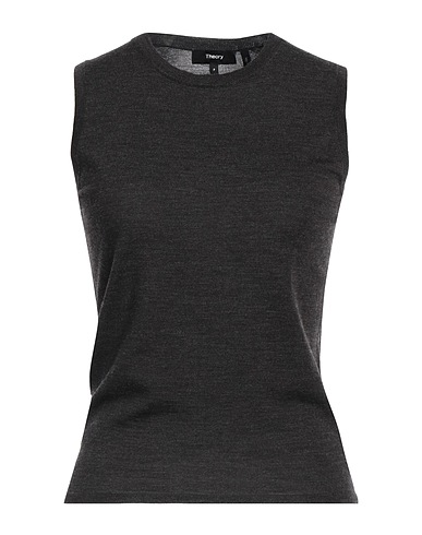 THEORY Jumper Charcoal 100% Merino Wool