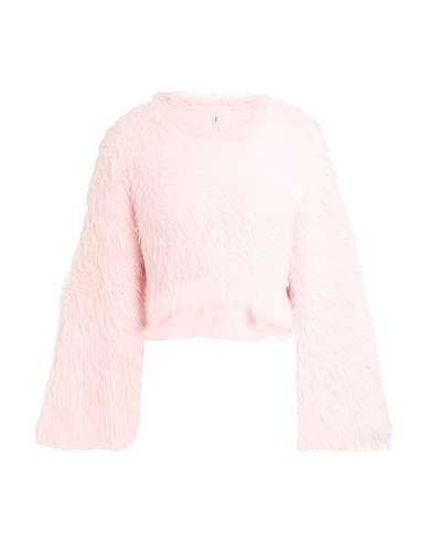 ONLY Jumper Pink 70% Nylon, 29% Polyester, 1% Elastane