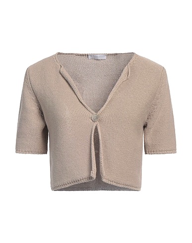 LE TRICOT PERUGIA Cardigan Beige 100% Cotton