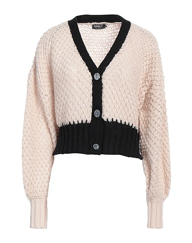 ONLY Cardigan OUR STORY Beige 50% Recycled polyester, 50% Polyester
