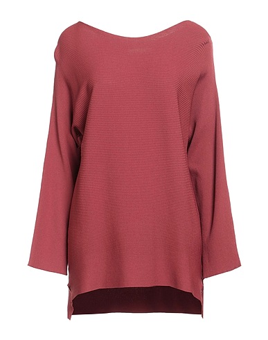 LIVIANA CONTI Pullover Ziegelrot 65% Viskose, 35% Polyamid