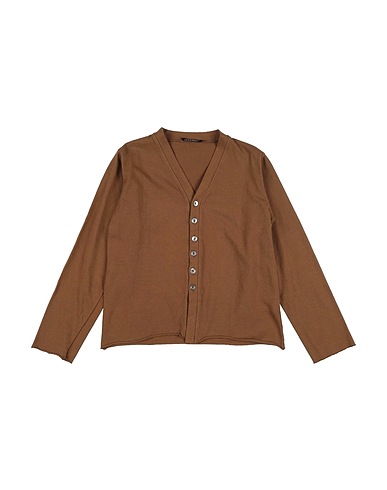ALBUM DI FAMIGLIA Cardigan Marrone 100% Cotone