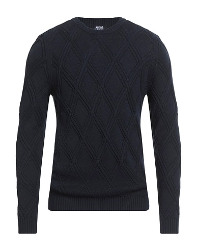 ALPHA STUDIO Jumper Midnight blue 100% Merino Wool