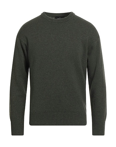 GRAN SASSO Sweater Military green 100% Virgin Wool