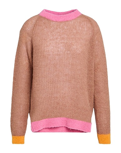 MANILA GRACE Jumper Sand 35% Mohair wool, 35% Alpaca wool, 30% Polyamide