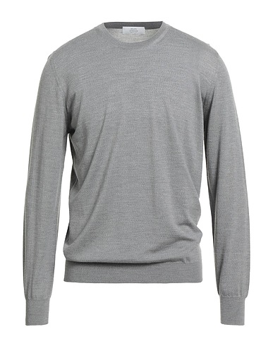 MAURO OTTAVIANI Pullover Grigio chiaro 100% Lana Merino