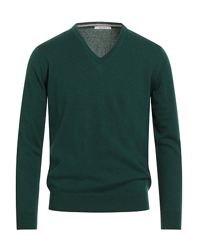 KANGRA Cashmere jumper Dark green 100% Cashmere