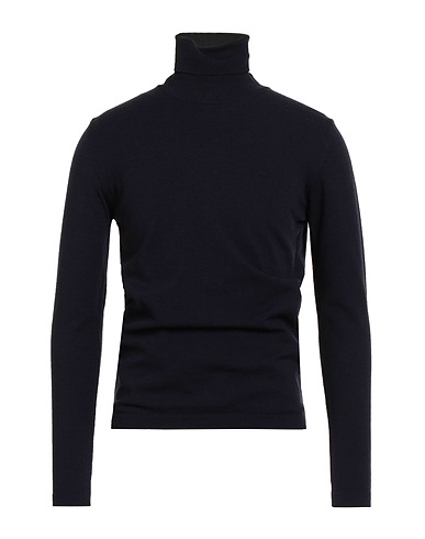 JEORDIE'S Polo neck Midnight blue 88% Merino Wool, 12% Polyester