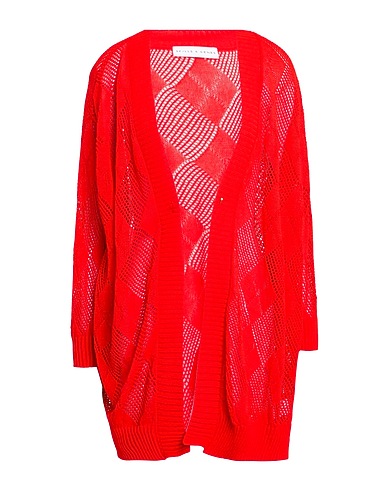 SKILLS & GENES Cardigan Coral 44% Cotton, 33% Paper, 23% Viscose