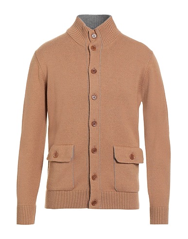 KANGRA Cardigan Sand 70% Wool, 20% Silk, 10% Cashmere