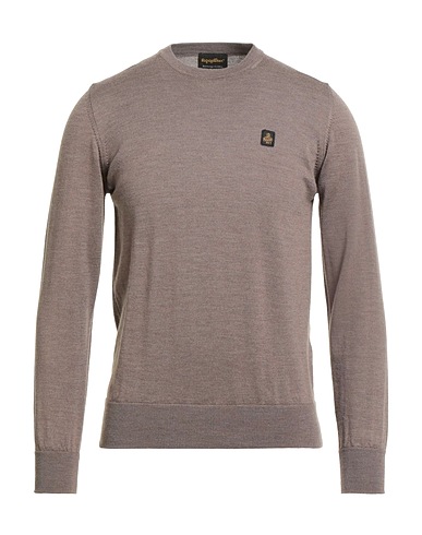 REFRIGIWEAR Pullover Khaki 100% Lana