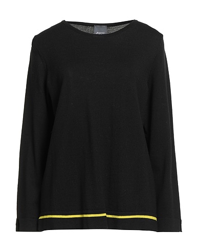 PERSONA BY MARINA RINALDI Pullover Schwarz 100% Schurwolle