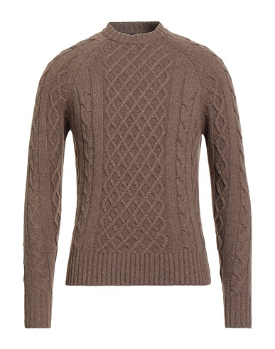 RETOIS Jumper Taupe 100% Merino Wool