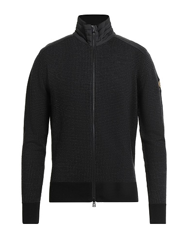 BELSTAFF Cardigan Black 100% Wool, Polyester
