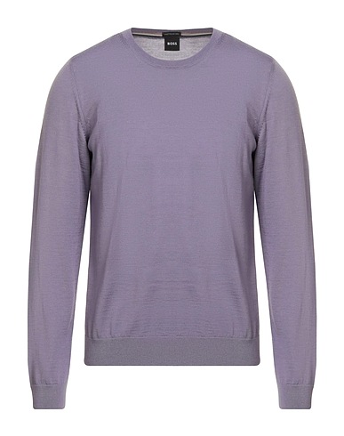 BOSS Jumper Purple 100% Virgin Wool