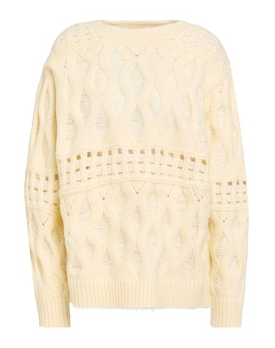SILVIAN HEACH Sweater Cream 49% Nylon, 28% Polyester, 19% Acrylic, 4% Wool