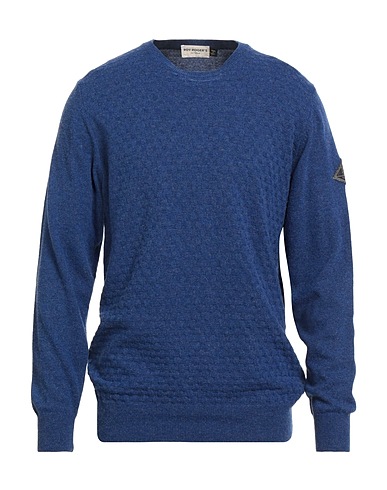 ROŸ ROGER'S Sweater Blue 45% Wool, 25% Polyamide, 25% Viscose, 5% Cashmere