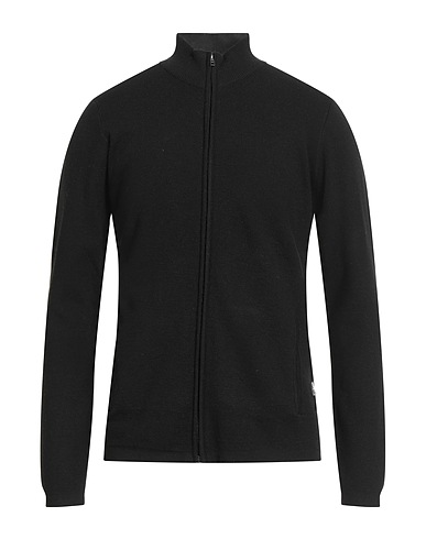 IMPURE Cardigan Black 30% Wool, 18% Viscose, 18% Acrylic, 17% Polyester, 17% Polyamide