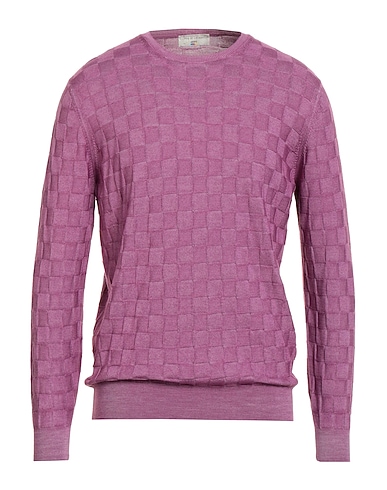 FILIPPO DE LAURENTIIS Sweater Mauve 100% Merino Wool