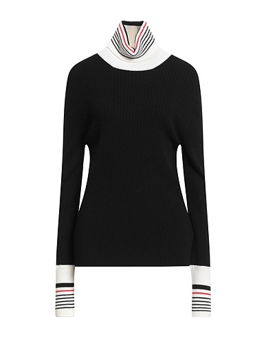 BEATRICE .B Turtleneck Black 65% Viscose, 29% Polyester, 6% Wool