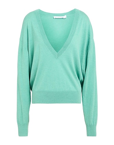 IRO Jumper Green 55% Silk, 45% Wool