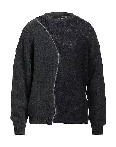 ISABEL BENENATO Jumper Black 67% Wool, 23% Mohair wool, 10% Polyamide