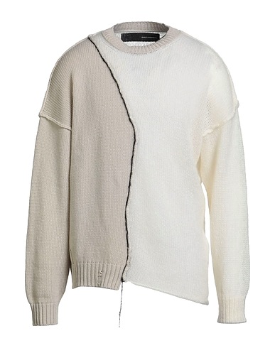 ISABEL BENENATO Pullover Beige 67% Wolle, 23% Mohairwolle, 10% Polyamid